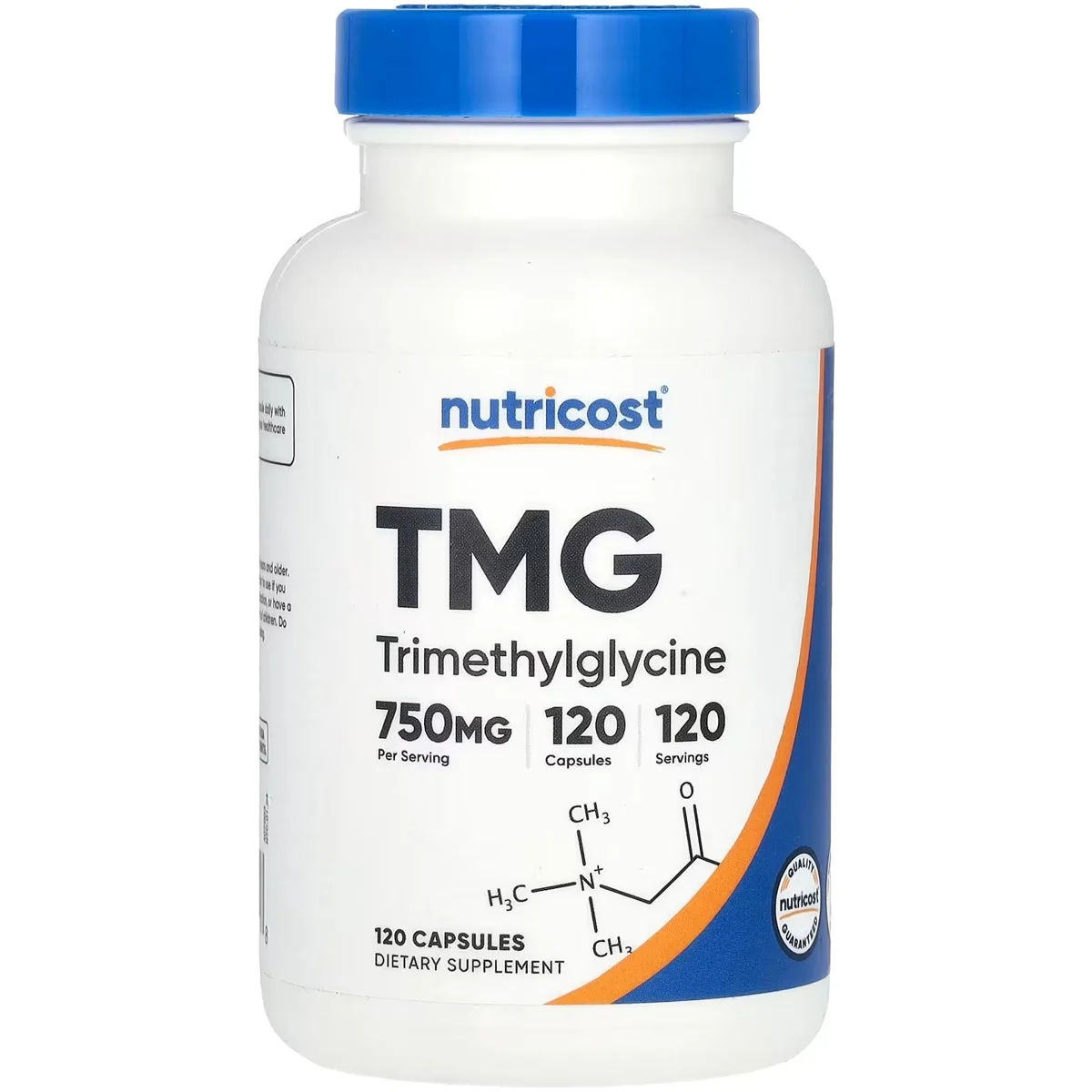 Nutricost TMG (Betaine Anhydrous) – 750mg, 120 Capsules