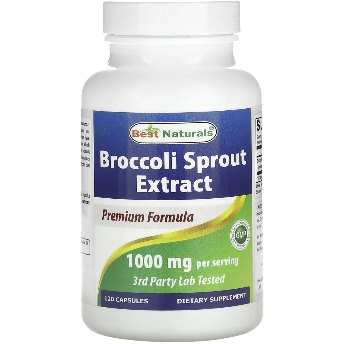 Best Naturals Broccoli Sprout – 1000mg, 120 Capsules