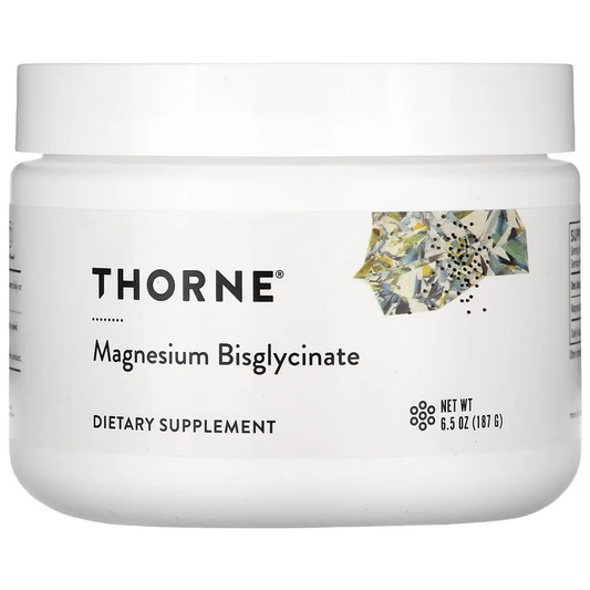 Thorne Magnesium Bisglycinate Powder – 200mg, 60 Servings