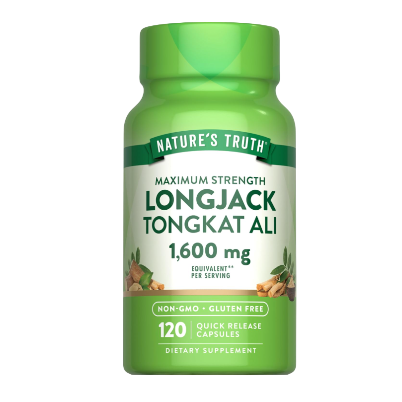 Nature's Truth Longjack (Tongkat Ali) 1600 mg, 120 Capsules