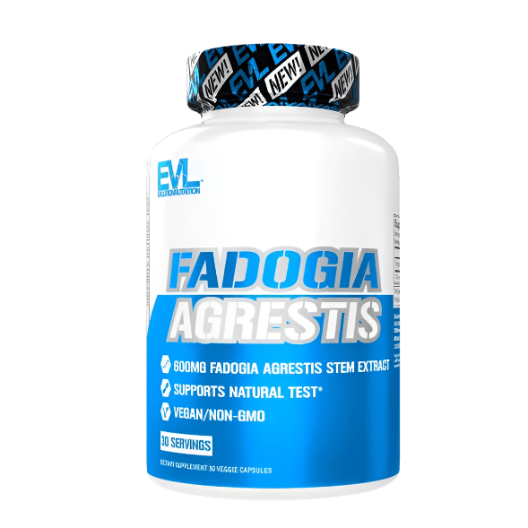 EVLution Nutrition Fadogia Agrestis 600 mg, 30 Veggie Capsules
