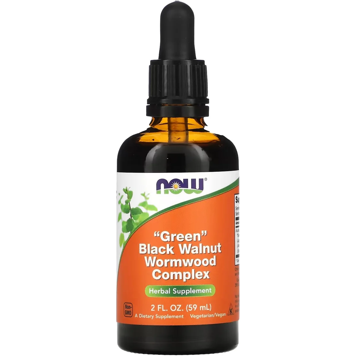 NOW Foods Black Walnut Wormwood Complex – 59 Servings
