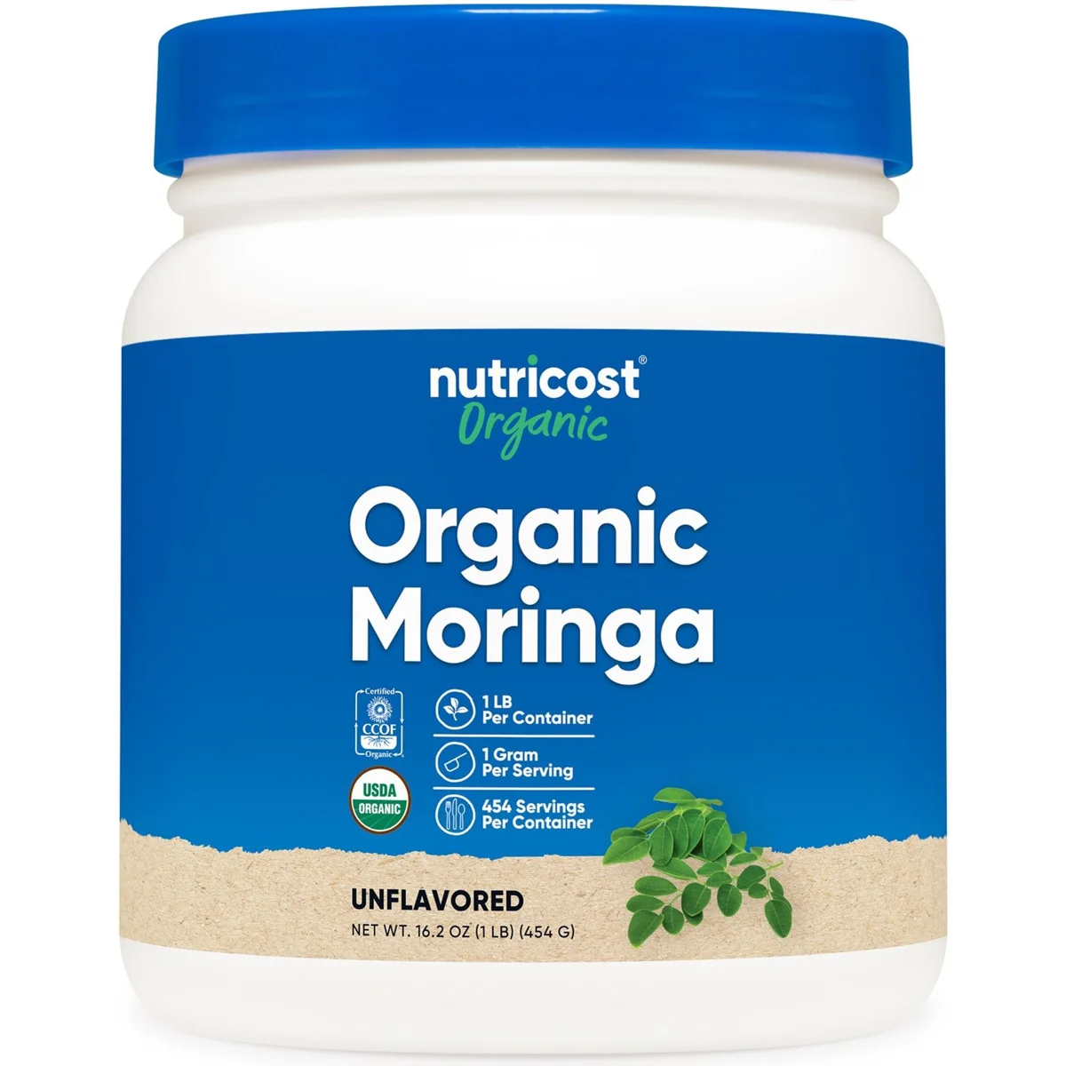 Nutricost Moringa Powder – 1000mg, 454 Servings