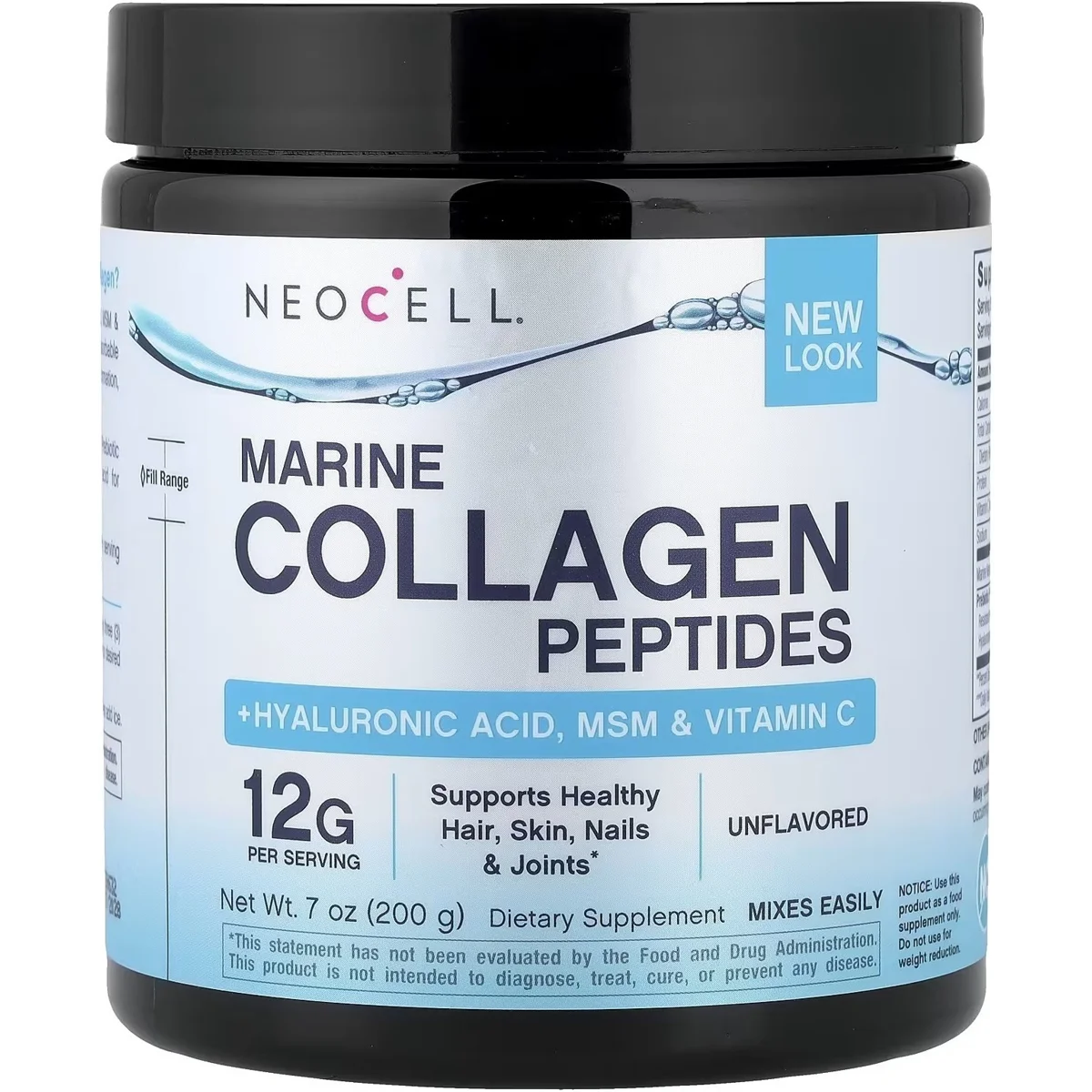 NeoCell Marine Collagen Peptides – 12g, 13 Servings