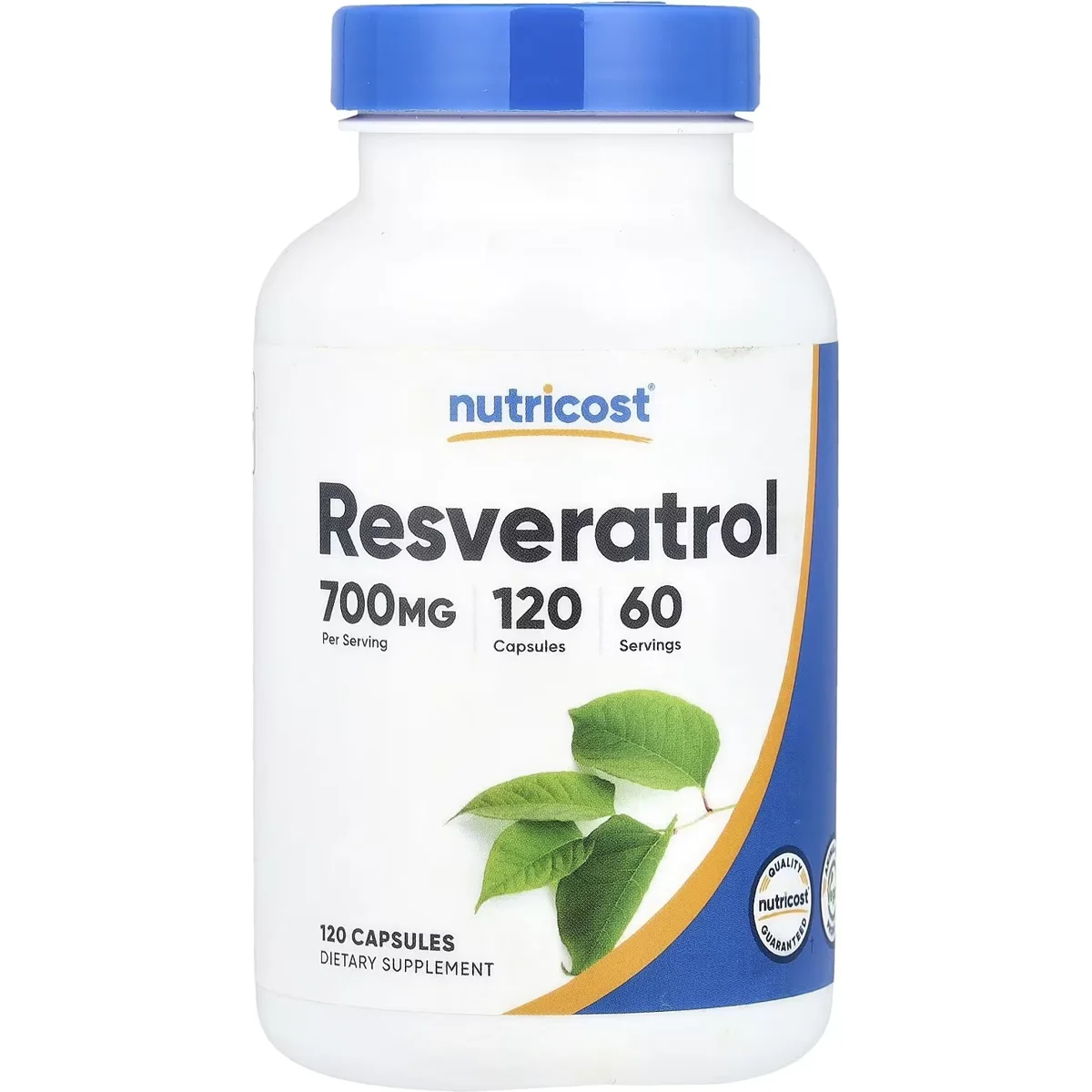 Nutricost Resveratrol – 700mg, 120 Capsules