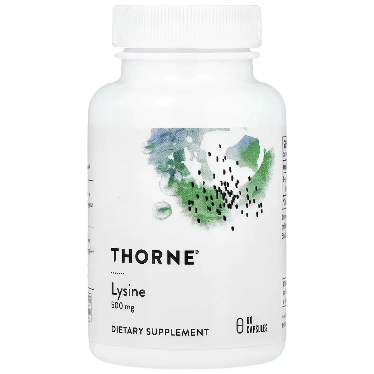 Thorne L-Lysine – 500mg, 60 Capsules