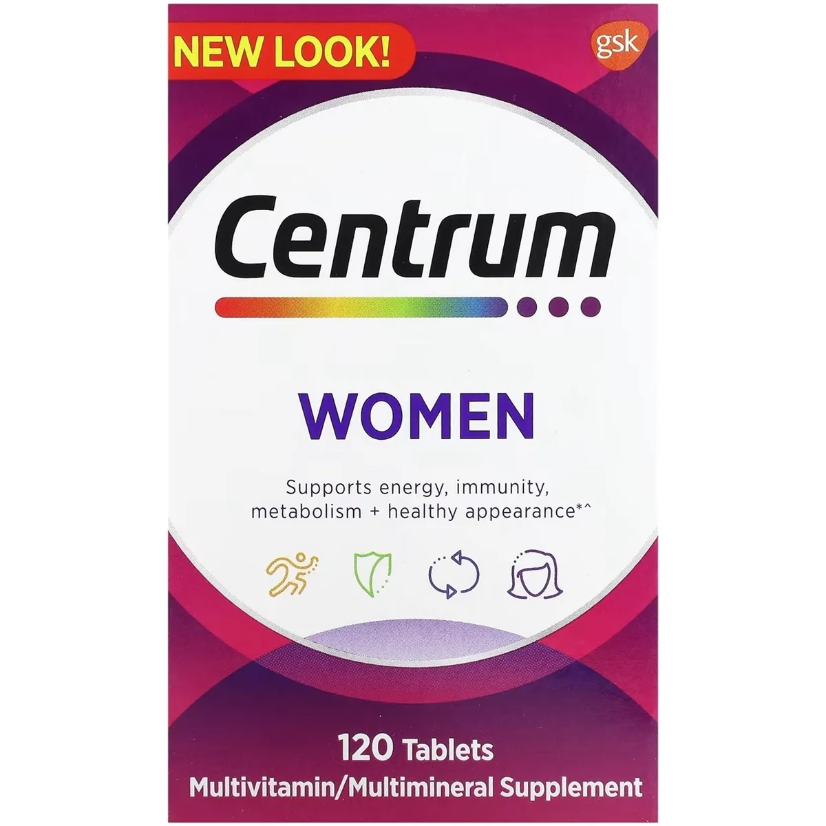 Centrum Women Multivitamin – 120 Tablets