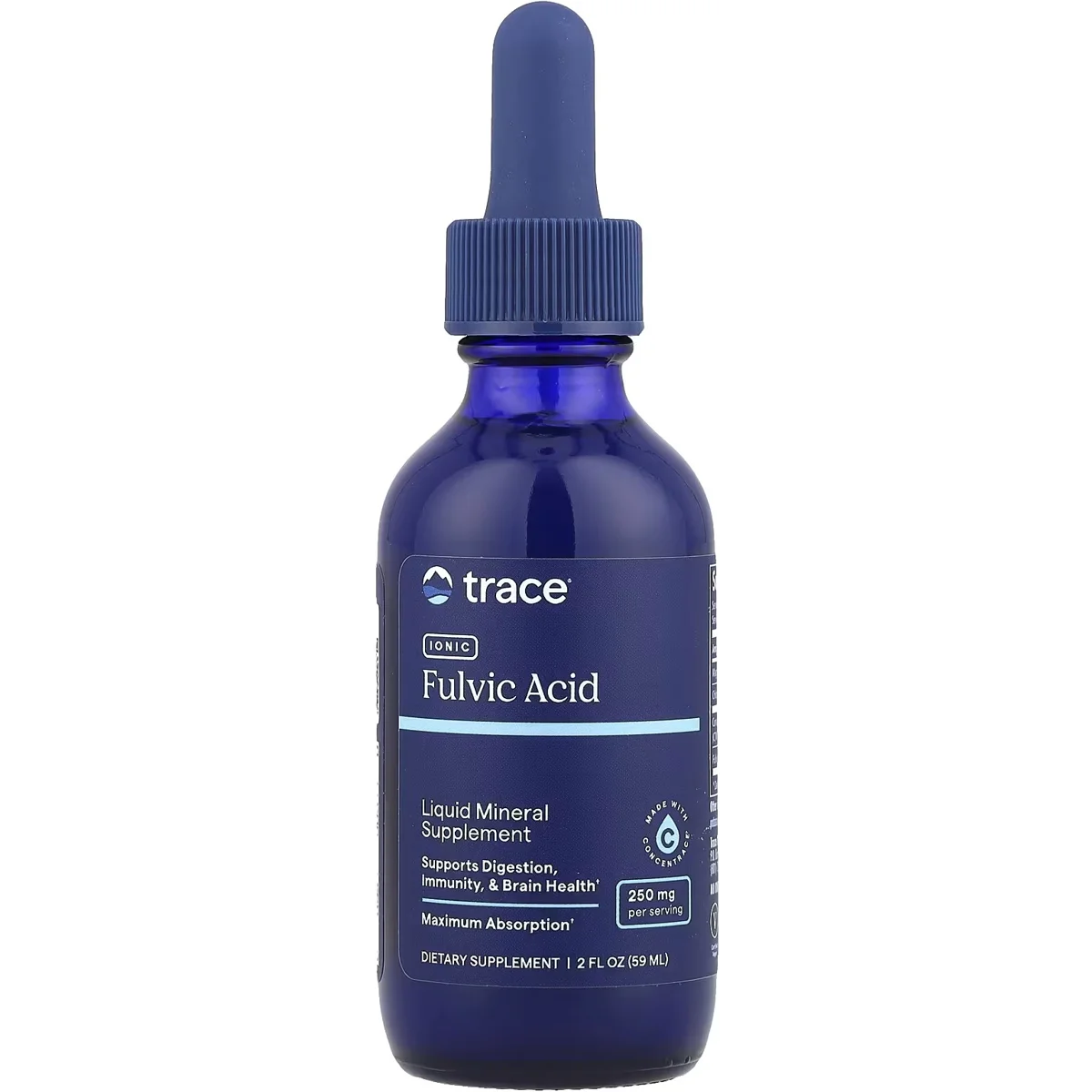 Trace Minerals Fulvic Acid – 250mg, 59 Servings