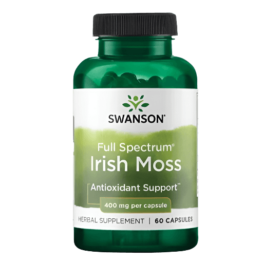 Swanson Full Spectrum Irish Moss 400 mg, 60 Capsules