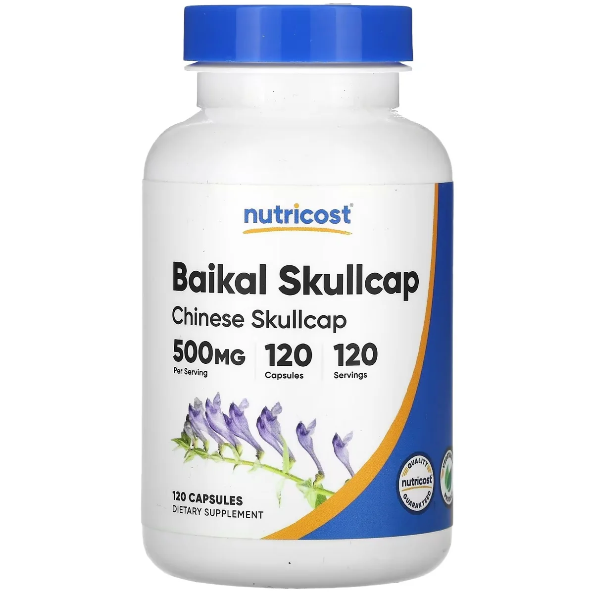 Nutricost Baikal Skullcap – 500mg, 120 Capsules