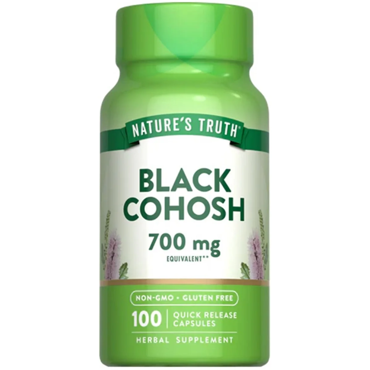 Nature's Truth Black Cohosh – 700mg, 100 Capsules