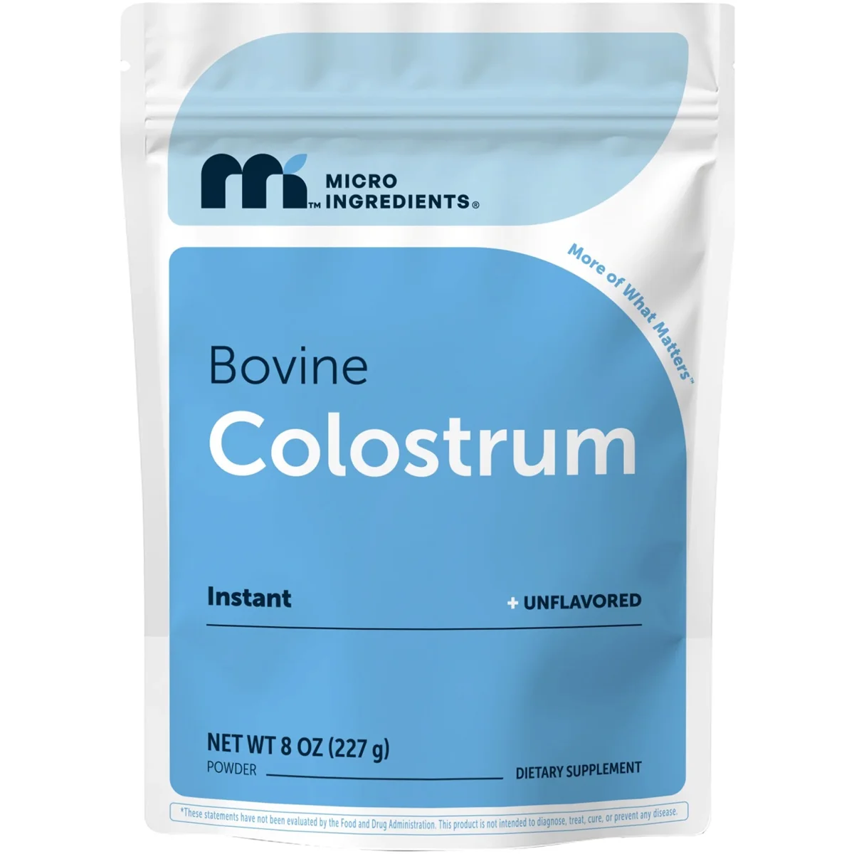 MicroIngredients Colostrum Powder – 1000mg, 227 Servings
