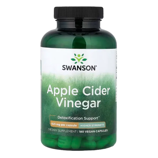 Swanson Apple Cider Vinegar 625 mg, 180 Vegan Capsules