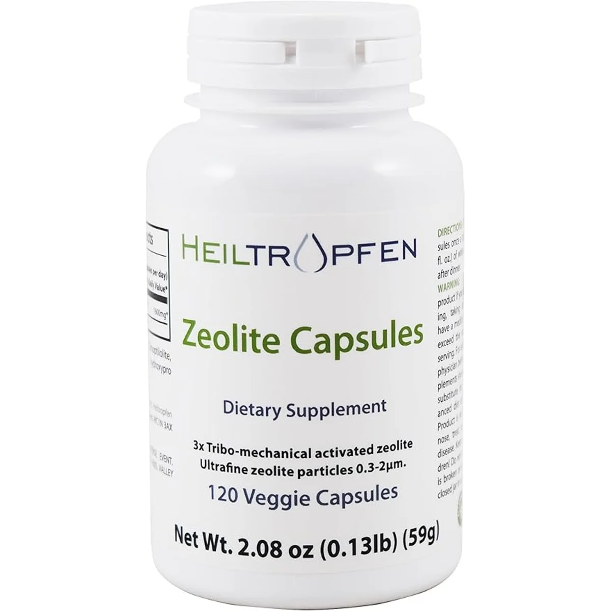 Heiltropfen Zeolite – 120 Capsules