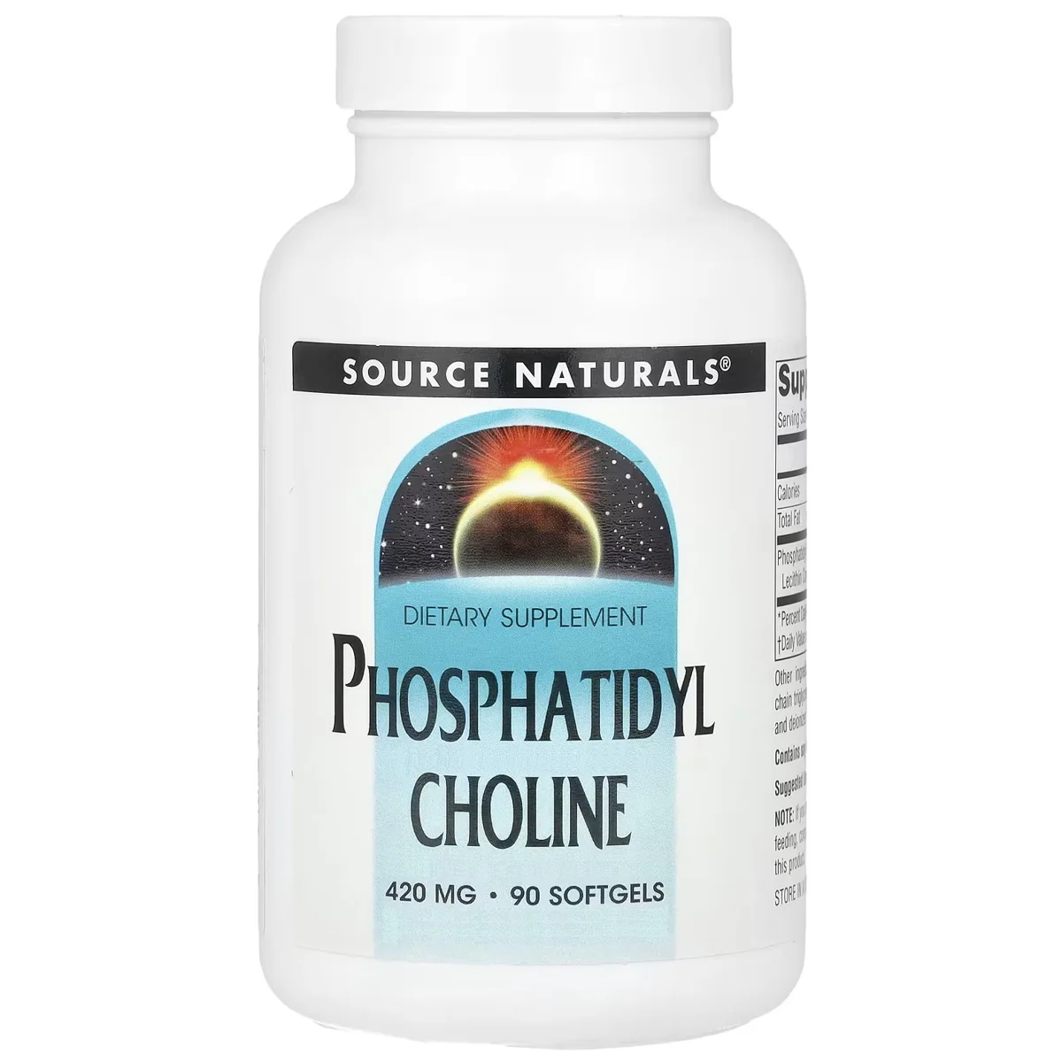 Source Naturals Phosphatidyl Choline – 420mg, 90 Softgels