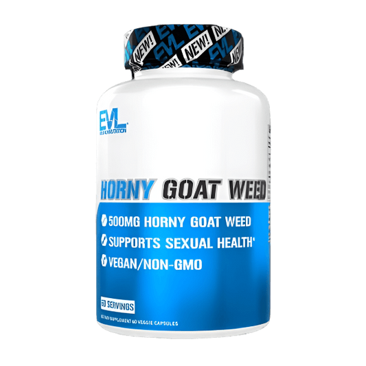 EVL Horny Goat Weed, Energy and Stamina Support, 60 Servings