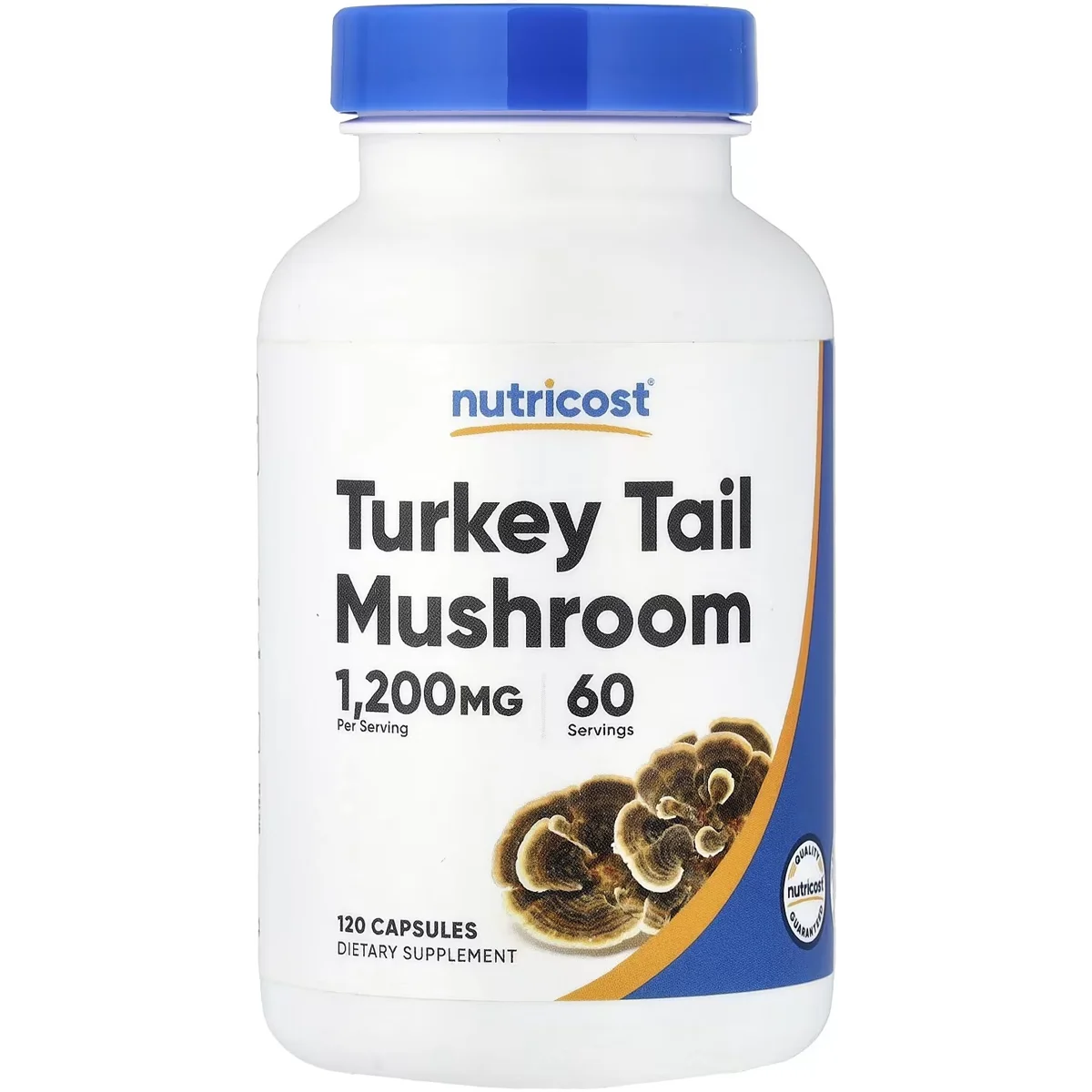 Nutricost Turkey Tail Mushroom – 1200mg, 120 Capsules