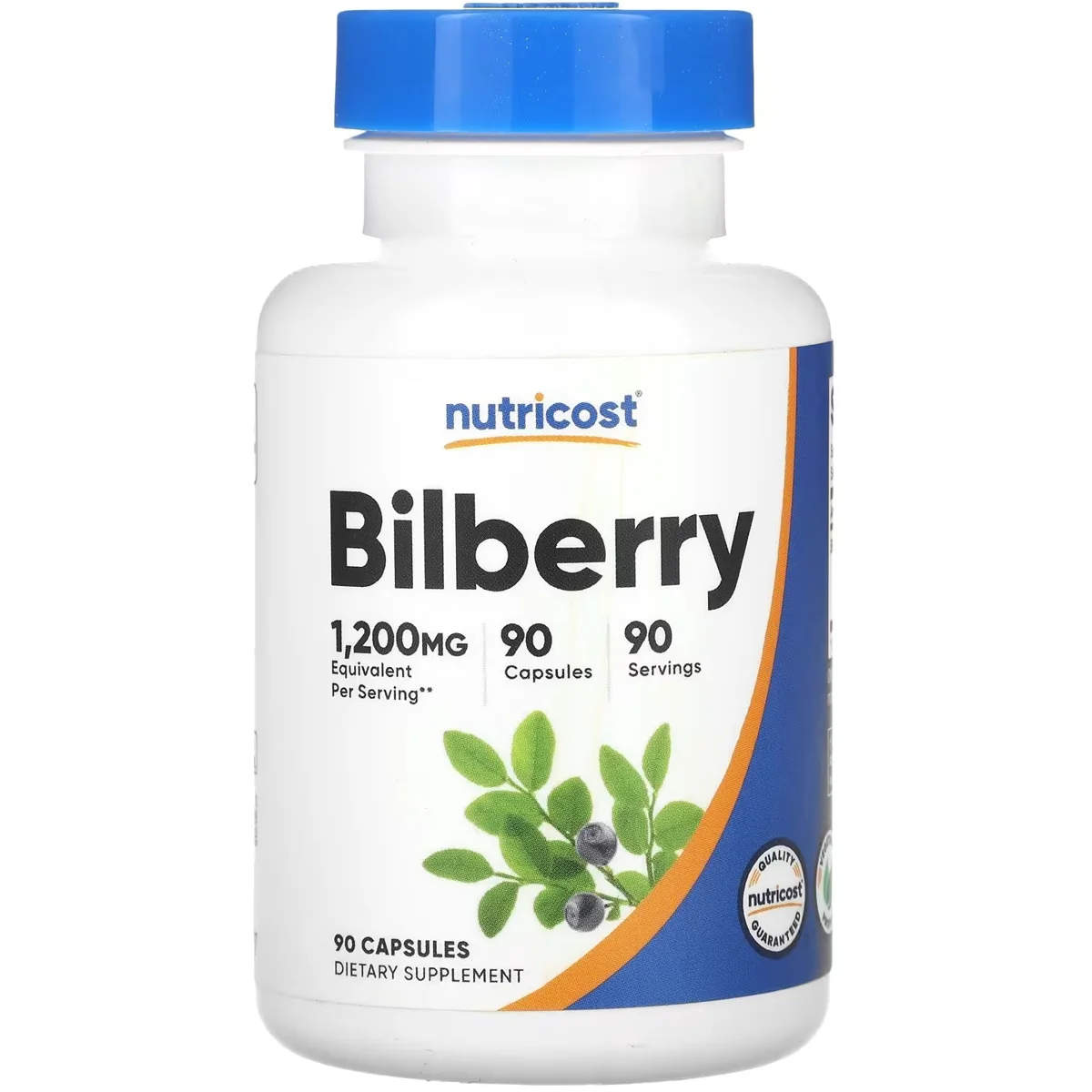 Nutricost Bilberry – 1200mg, 90 Capsules