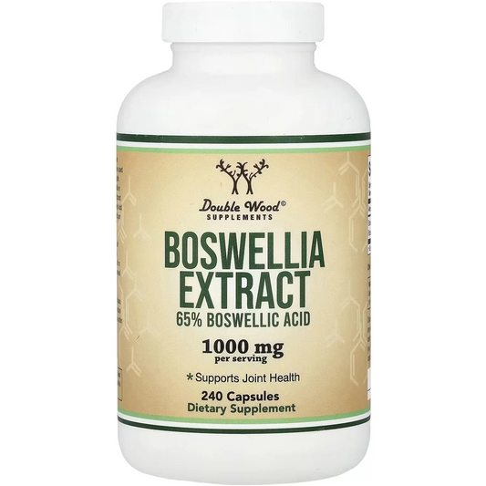 Double Wood Supplements Boswellia – 1000mg, 240 Capsules