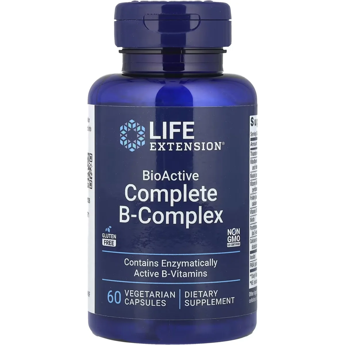Life Extension Complete B-Complex – 60 Veg Capsules