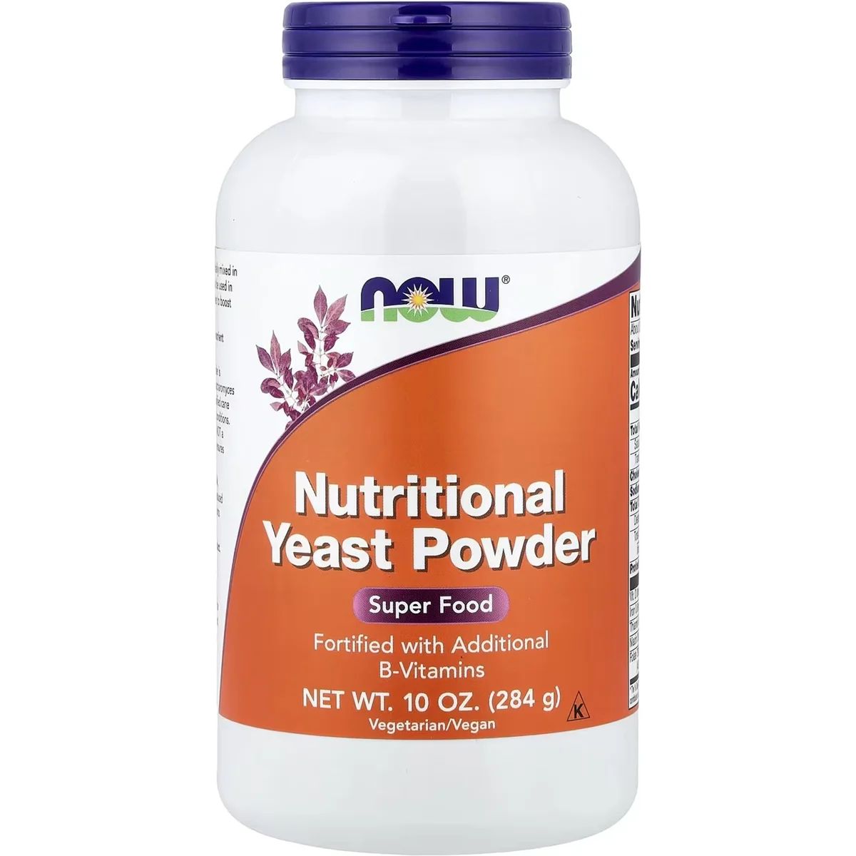 NOW Foods Nutritional Yeast Powder – 28 Servings