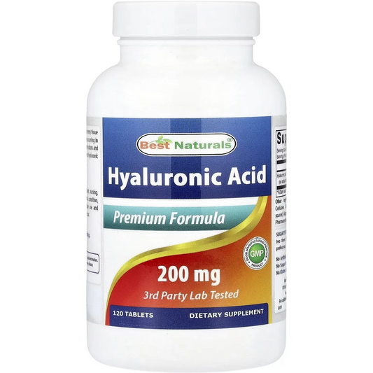 Best Naturals Hyaluronic Acid – 200mg, 120 Capsules