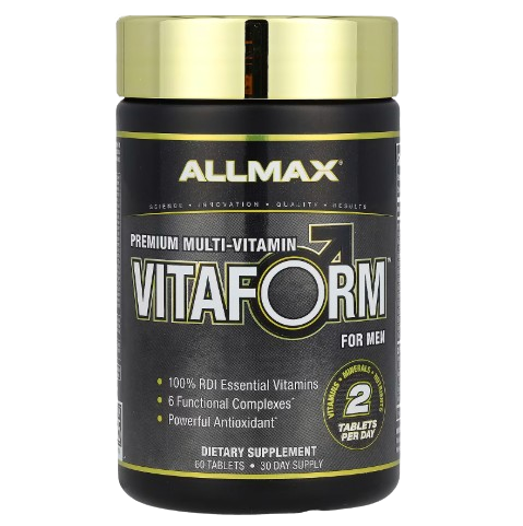 Allmax Nutrition VITAFORM Men’s Multivitamin – 60 Capsules 30 Servings