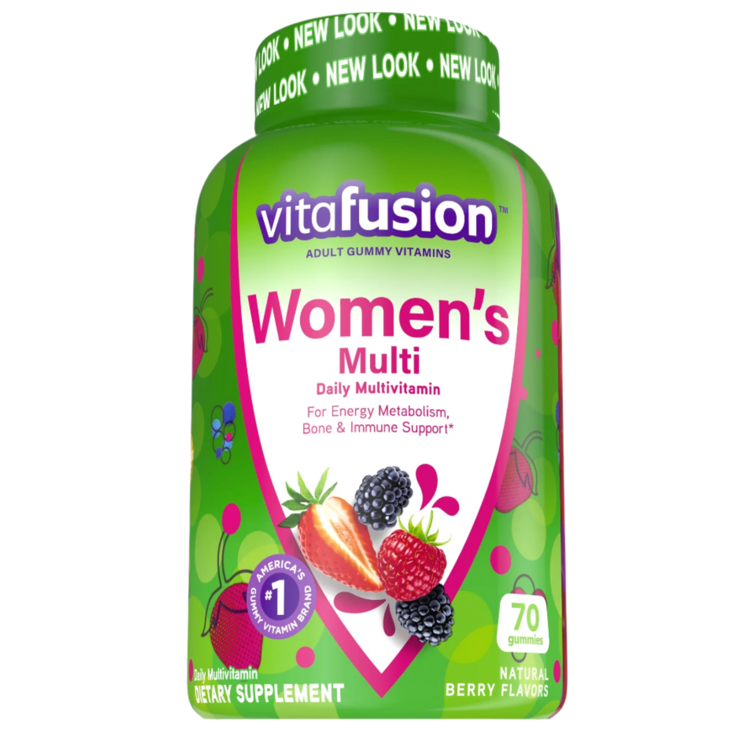 Vitafusion Women's Multivitamin Gummies, 70 Gummies, 35 Servings